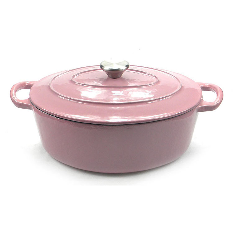 Cast Iron Oval Dutch Oven  SR-KB31G
