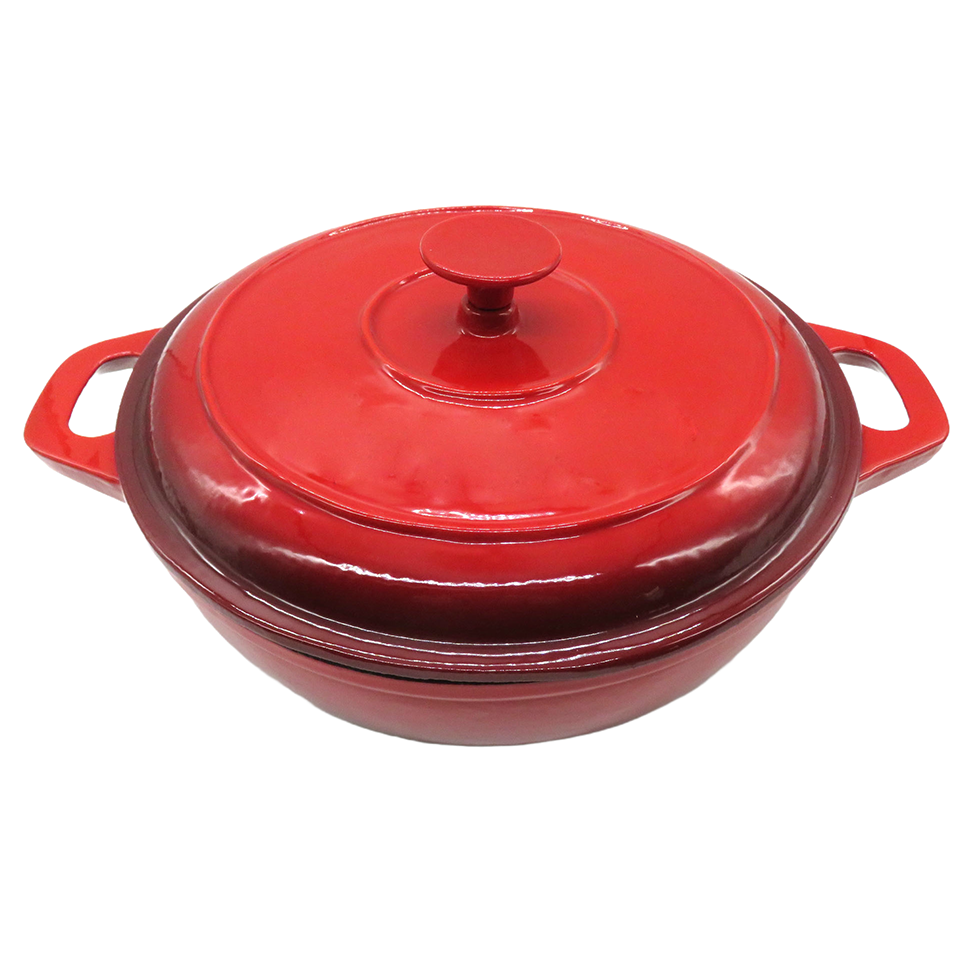 Cast Iron Shallow Dutch Oven SR-HXS30