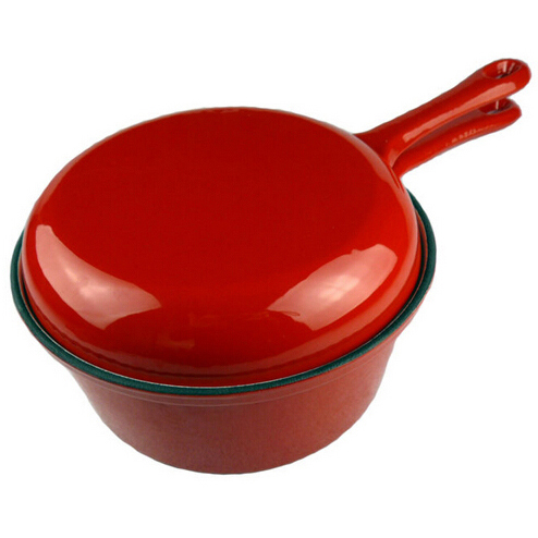 Cast Iron Double Dutch Oven SR-KC07