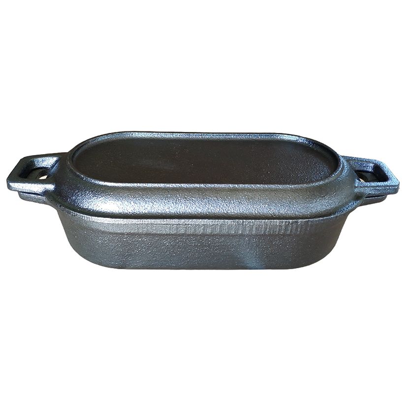 Cast Iron Double Dutch Oven SR-KC05