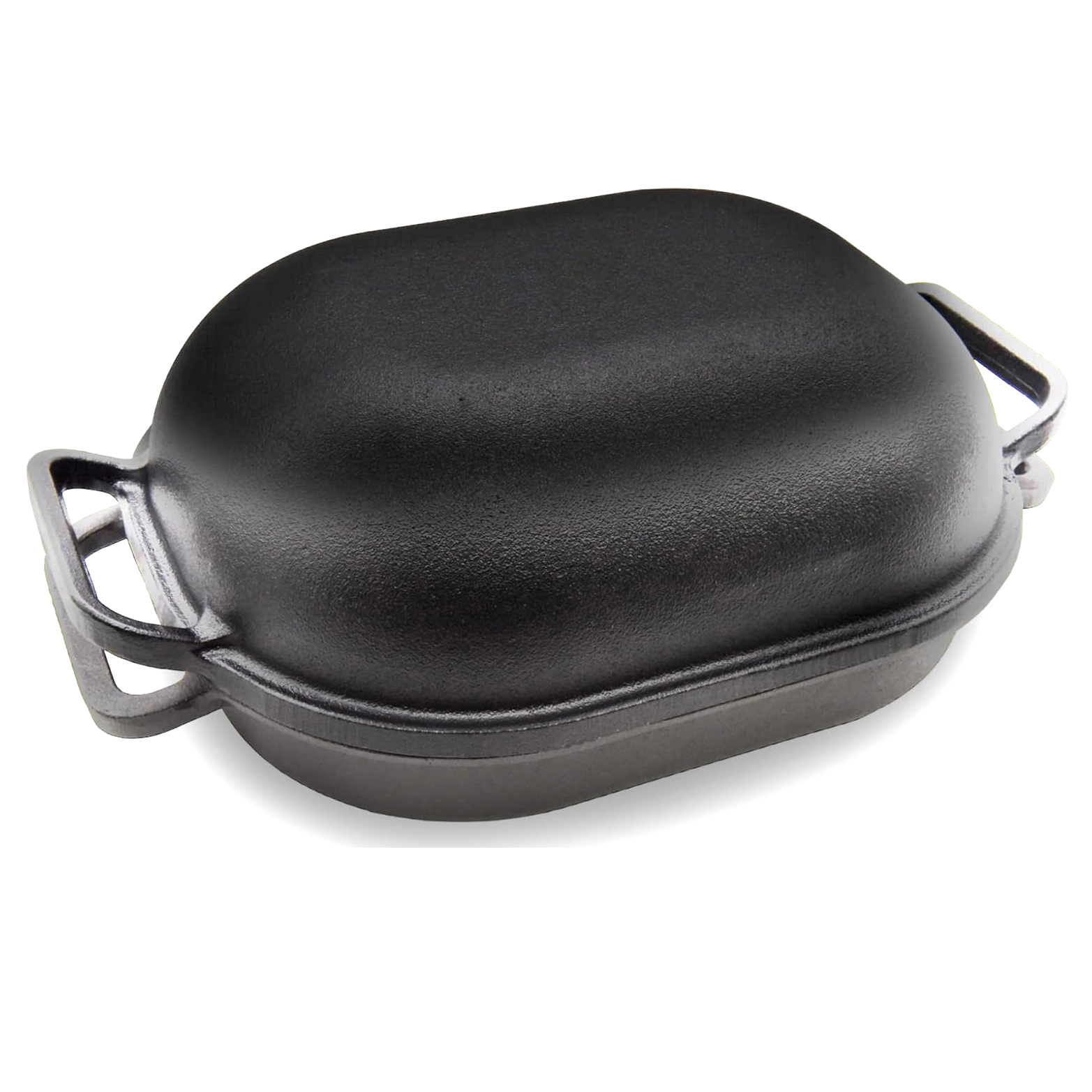 Cast Iron Double Dutch Oven SR-KC10