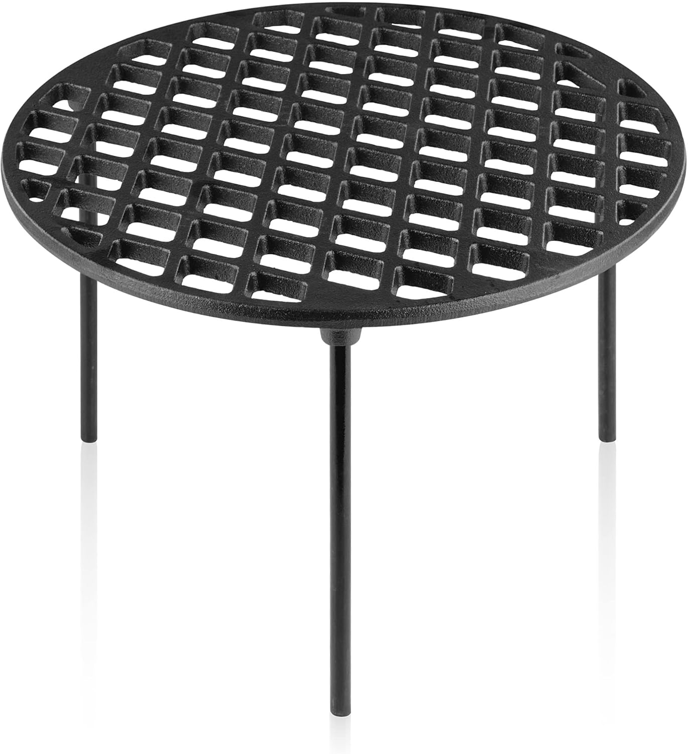 Cast Iron Round Cooking Grid With Three Legs