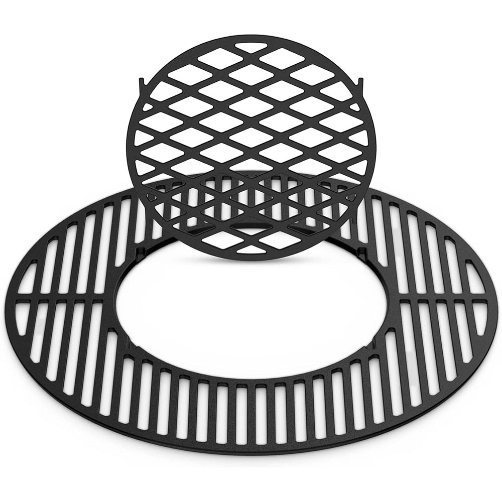 Cast Iron Round Cooking Grate Replacement for Weber Grill SR-GUR02