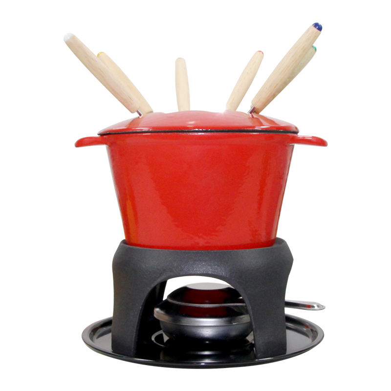 Cast Iron Fondue SR-471