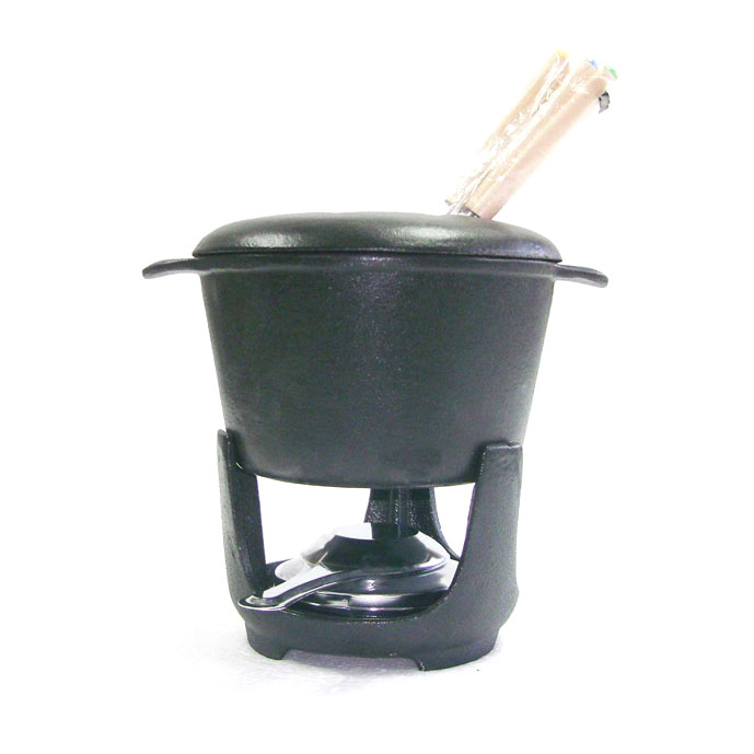 Cast Iron Fondue SR-472B