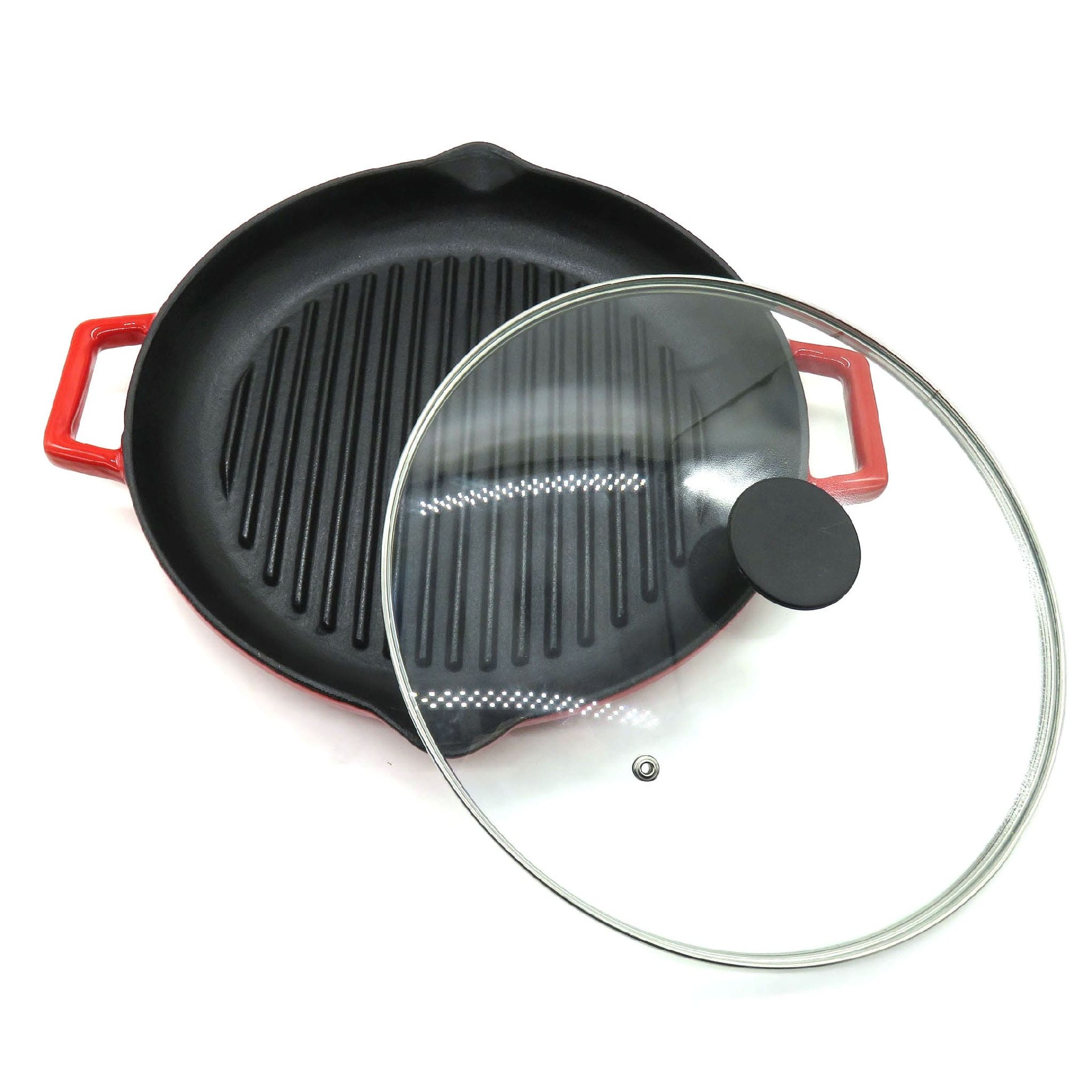 Enamel Cast Iron Grill Pan SR-3104