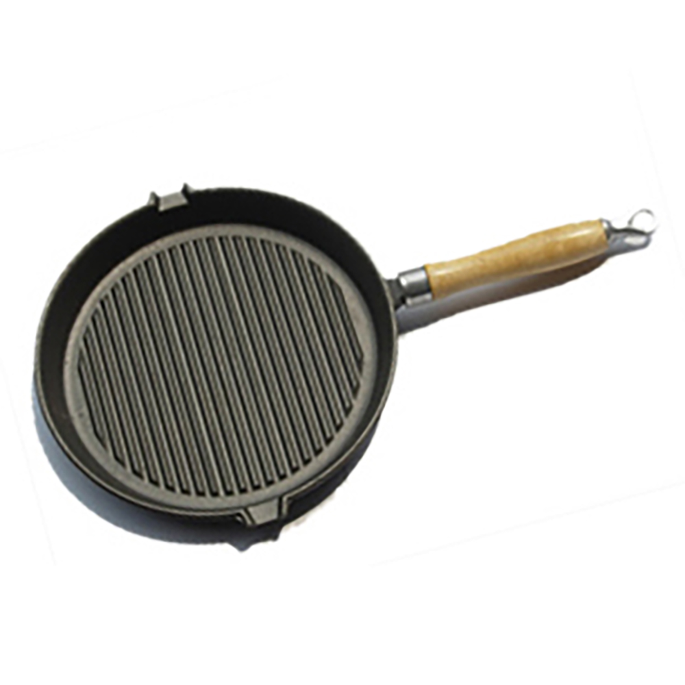 Cast Iron Frying Pan With Wood handle SR-83
