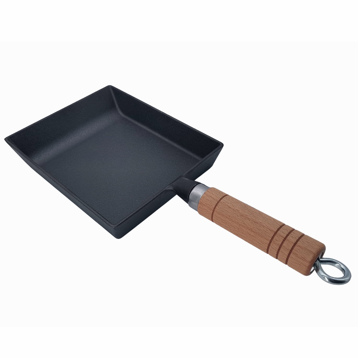 Cast Iron Frying Pan With Wood handle SR-YZS