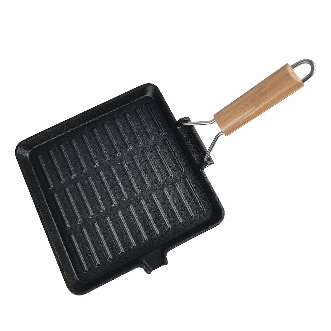 Cast Iron Foldable Handle Grill Pan SR-61S