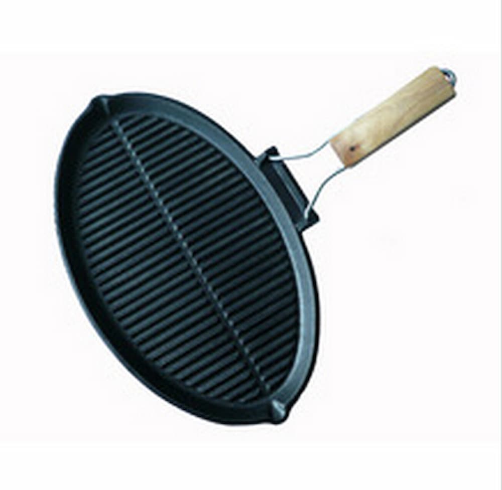 Cast Iron Foldable Handle Grill Pan SR-603
