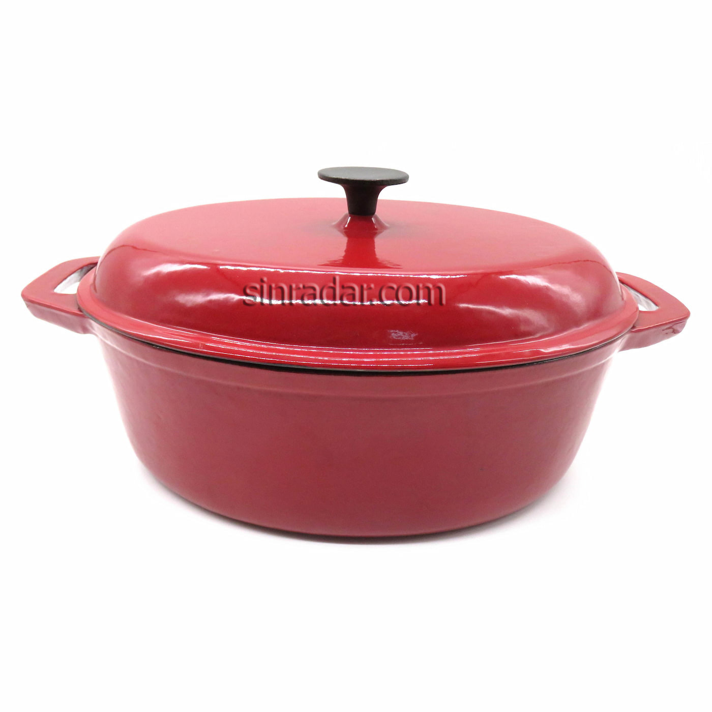 Sinradar Cast Iron Oval Dutch Oven  SR-KB29