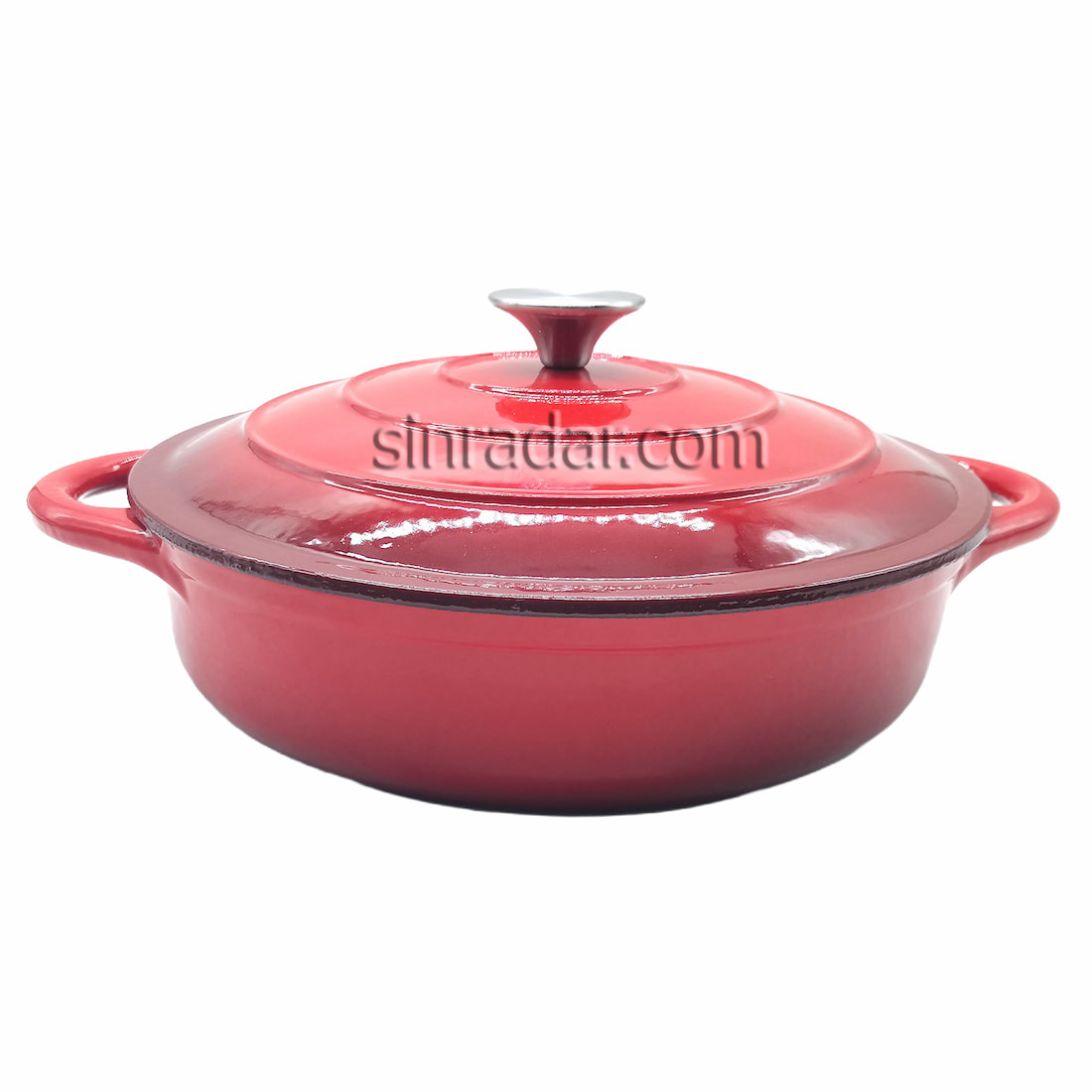 Sinradar Cast Iron Shallow Dutch Oven  SR-KAR29S
