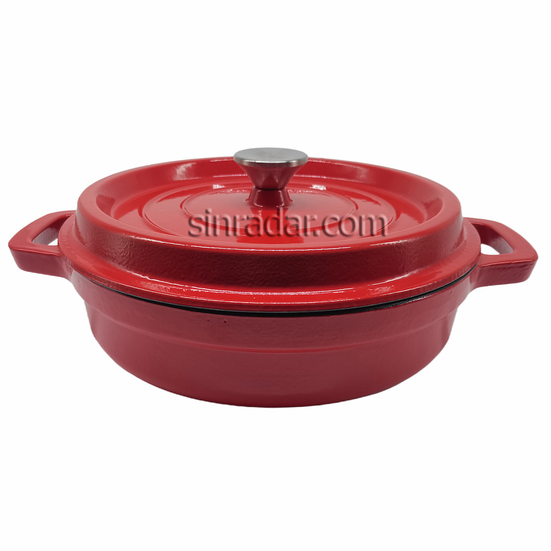 Sinradar Cast Iron Shallow Dutch Oven  SR-KAF28S
