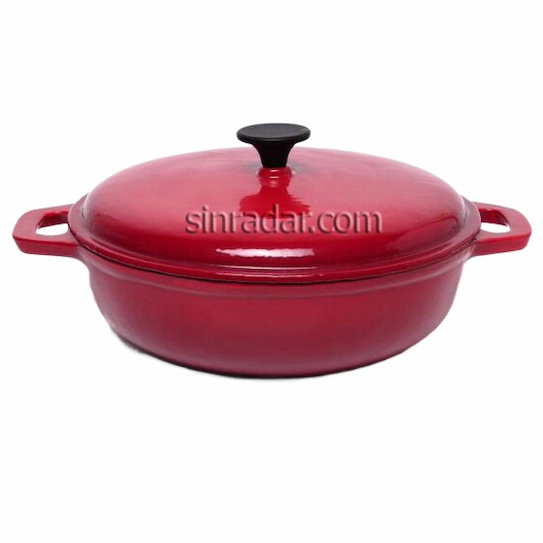 Sinradar Cast Iron Shallow Dutch Oven  SR-HX30A