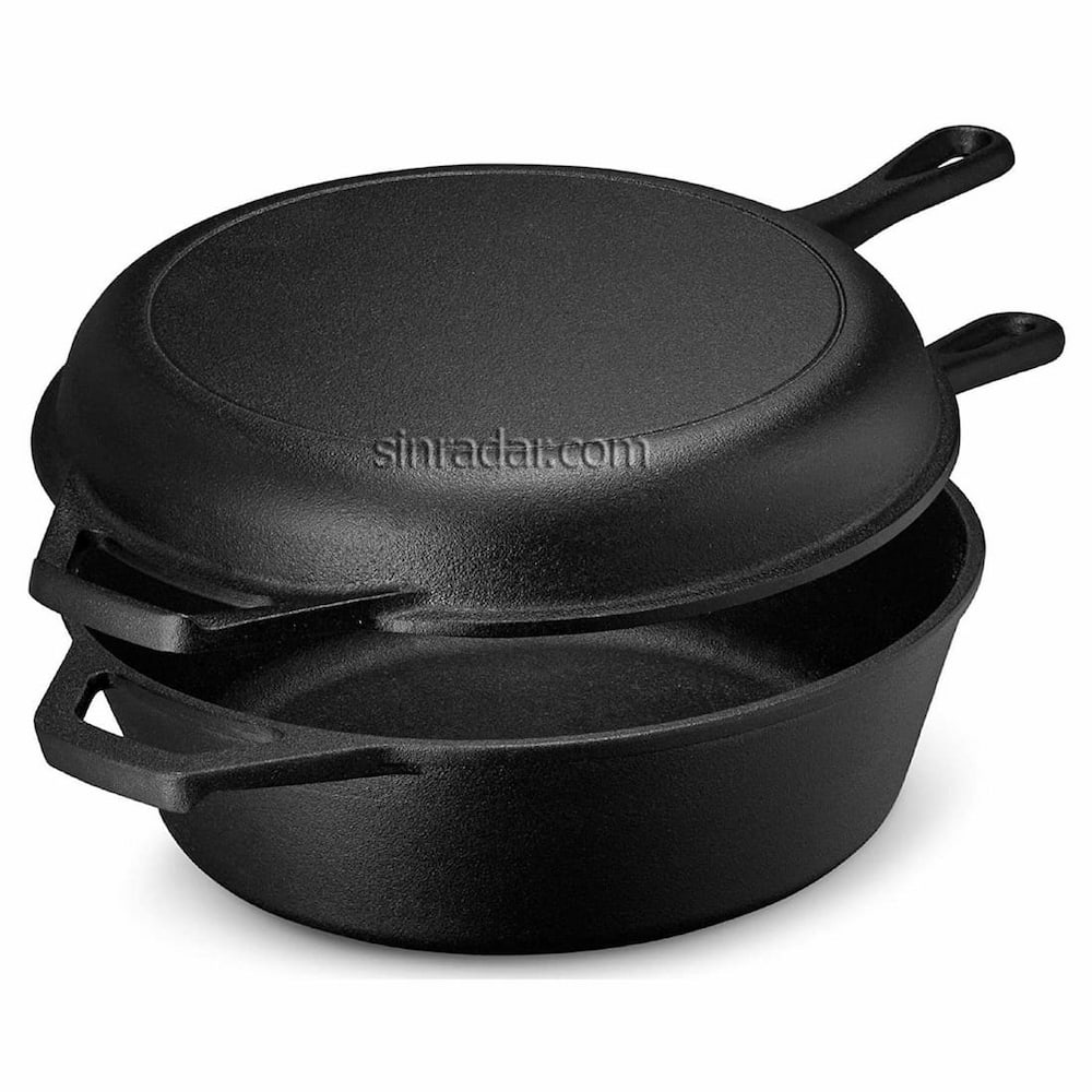 Sinradar Multi Purpose Cast Iron Dutch Oven  SR-KC03