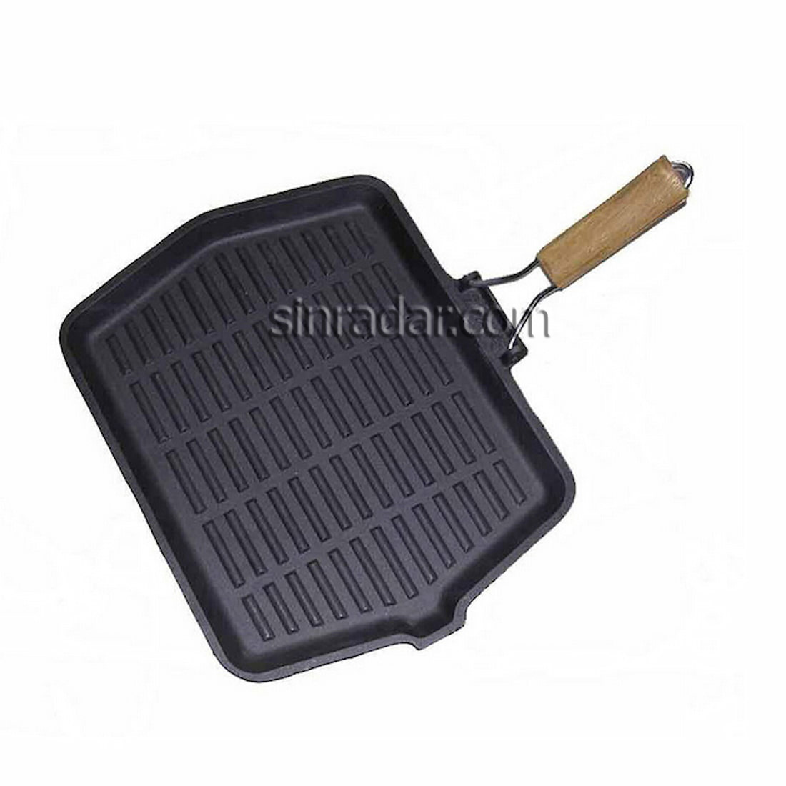 CAST IRON FRY PAN WITH FOLDABLE HANDLE SR-62S
